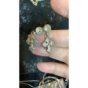 41 Brighton cross earrings